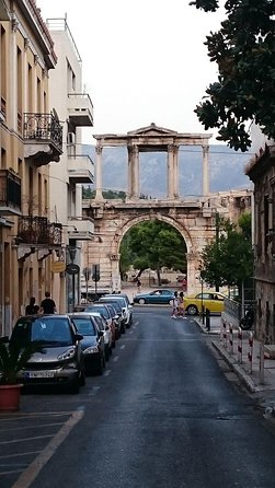 Acropolis monuments, Parthenon and Plaka, Monastiraki walking tour - A Detour to the Roman Agora and the Tower of the Winds