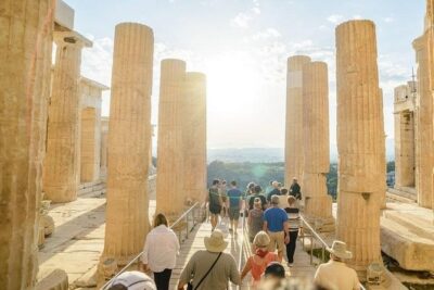 Acropolis monuments & Parthenon Walking Tour with Optional Acropolis Museum - The first monuments: Theatre of Dionysus and Herod Atticus Odeon