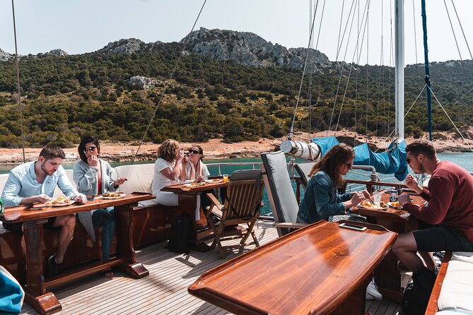 All Day Cruise -3 Islands to Agistri,Moni, Aegina with lunch and drinks included - Aegina in 90 minutes: pistachios, harbor strolls, and temple options