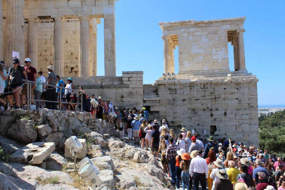 Athens: Acropolis & Acropolis Museum Ticket with Audio Guide - Propylaea, Temple of Nike, Erechtheion: small details that make big impact