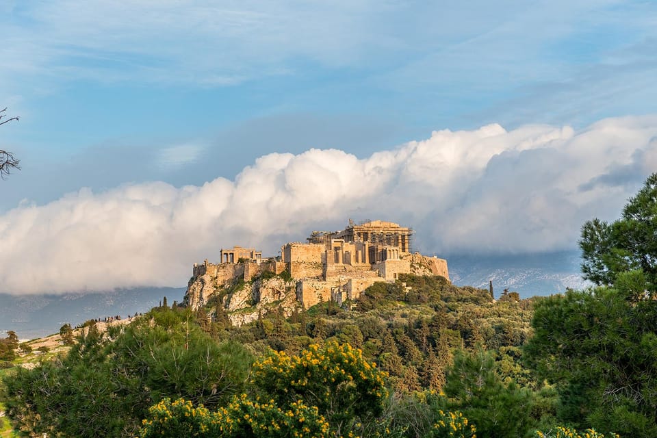 Athens: Acropolis and Mythology Highlights Small Group Tour - Temple of Olympian Zeus From the Outside: A Powerful Opening Context