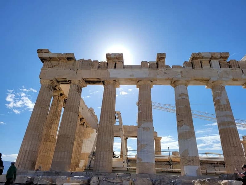 Athens: Acropolis and Parthenon Guided Walking Tour - Propylaea and the Temple of Athena Nike: sacred entry and sharp sightlines