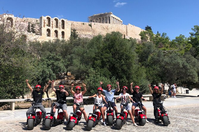 Athens Acropolis Official E-Scooter Guided Tour Fat E-Bike - Where you’ll start: Chatzichristou 6 and getting on the right path