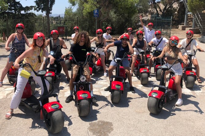 Athens Acropolis Official E-Scooter Guided Tour Fat E-Bike - The guided route: what each stop does for your understanding