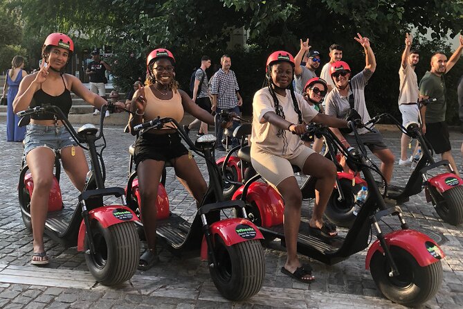 Athens Acropolis Official E-Scooter Guided Tour Fat E-Bike - Guides that keep it fun: names you might get and what they do well