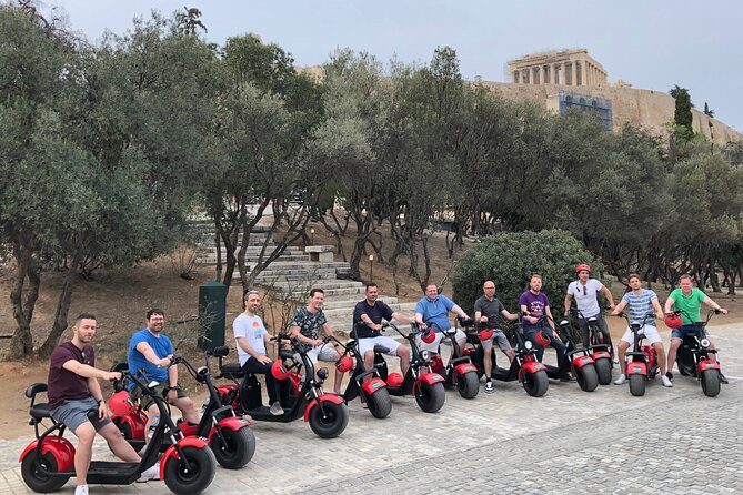 Athens Acropolis Official E-Scooter Guided Tour Fat E-Bike - First-hand safety in Athens traffic (without the stress)