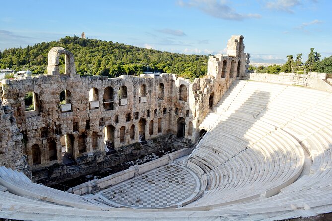 Athens: Acropolis, Parthenon Guided Walking Tour - Stop 1: Acropolis landmarks and the theater zone