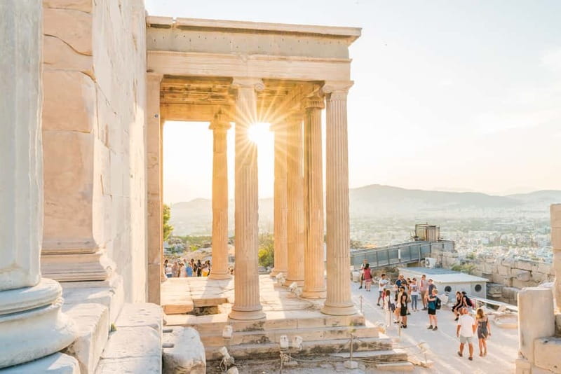 Athens: Acropolis Tour with Licensed Guide - The route up: Dionysus Theater entry and the story path