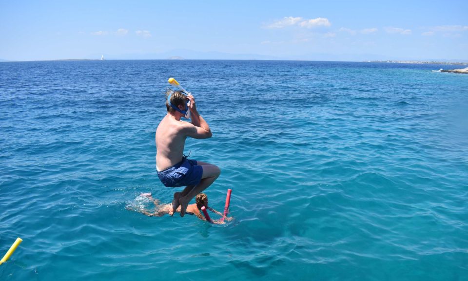 Athens: Aegina, Agistri & Metopi Swimming Cruise with lunch - Agistri Island: Shopping, Walks, and the Easiest Swim Stop
