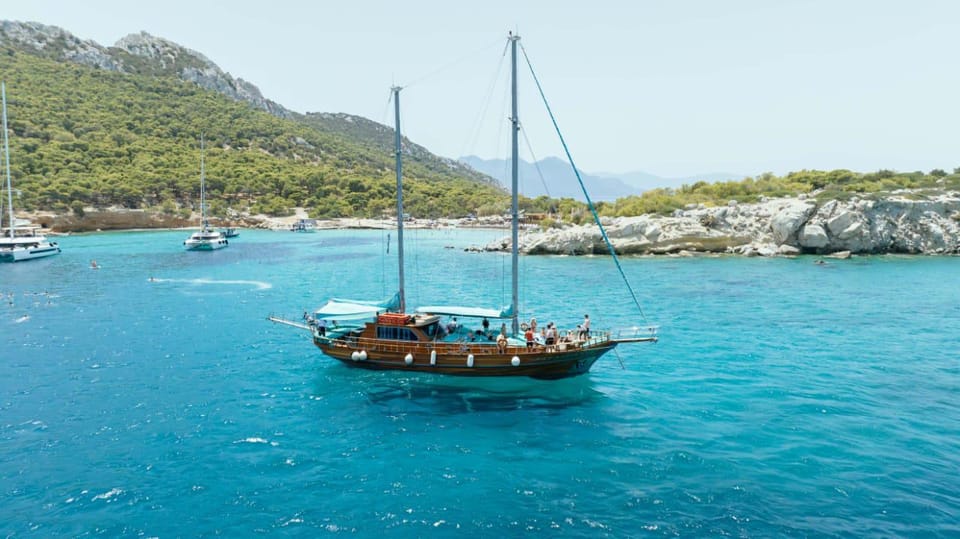 Athens: Agistri, Metopi & Aegina Cruise with Meals & Drinks - Agistri Island: the quieter side of the Saronic Gulf
