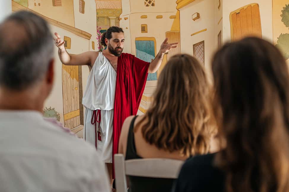 Athens: Ancient Greek Murder Mystery Experience - The Theatre-Plus-History Design: Costumes, Props, and Air-Conditioned Comfort