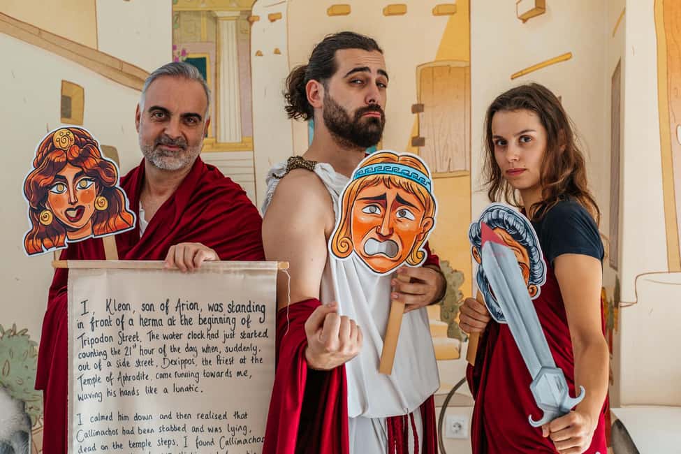 Athens: Ancient Greek Murder Mystery Experience - English Performance and the Wordplay Factor