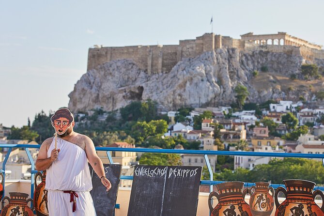 Athens: Ancient Greek Theatre Murder Mystery Experience - The actor’s multiple roles are the engine of the evening