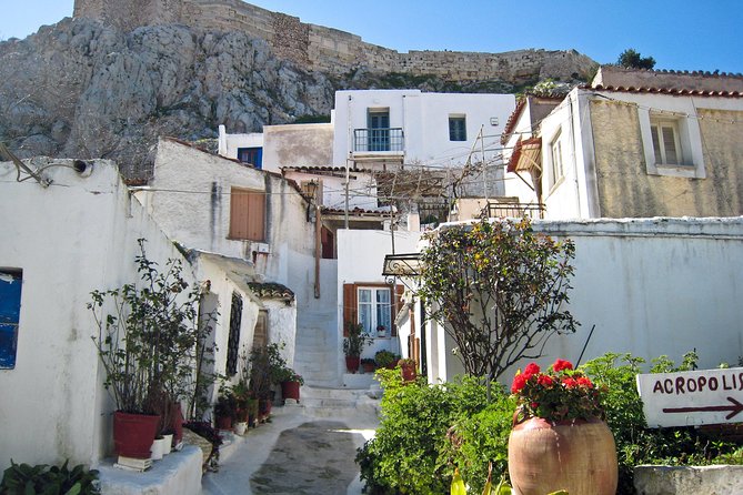 Athens at Night Small-Group Walking Tour with Dinner - Anafiotika: Cycladic narrow lanes in the heart of Athens