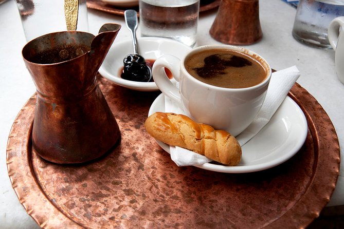 Athens Authentic Greek Food Walking Tour (Small Group) - What you’ll taste: olive oil, cured meats, Greek coffee, and sweets