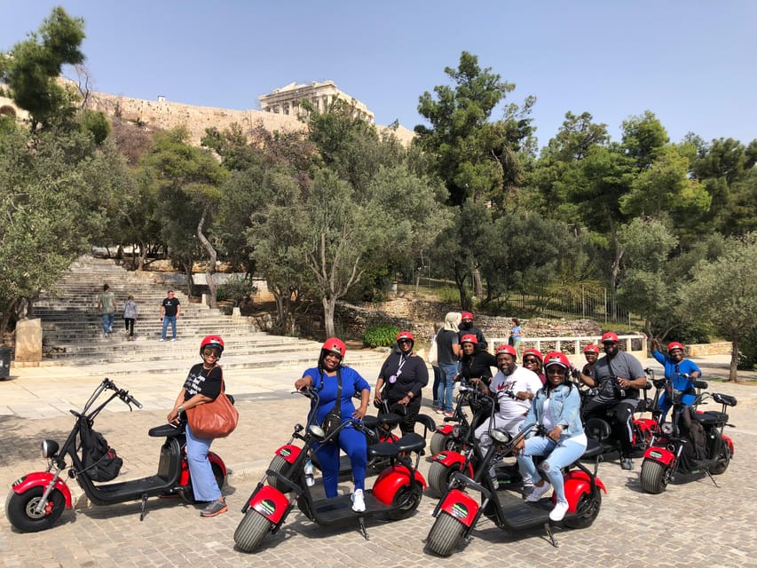 Athens: Award-Winning Acropolis Guided e-Scooter Tour - The “spirit of democracy” stretch and the quieter viewpoint moments