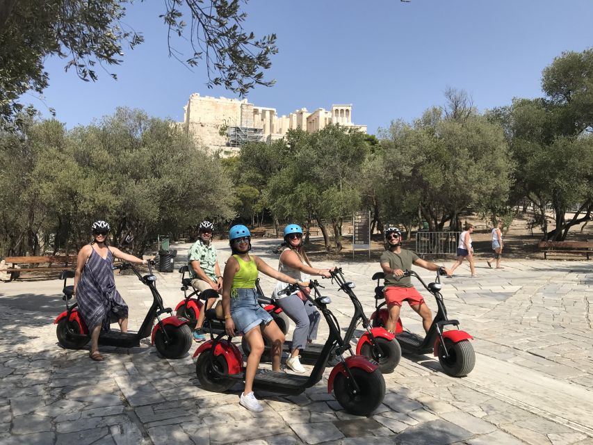 Athens: Award-Winning Acropolis Guided e-Scooter Tour - Church of Agia Marina and Hephaestus: the stops that balance big and small