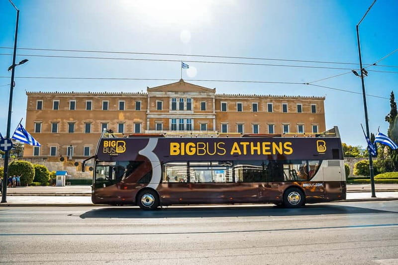 Athens: Big Bus Hop-on, Hop-off Tour by Open-Top Bus - Key things to know before you ride