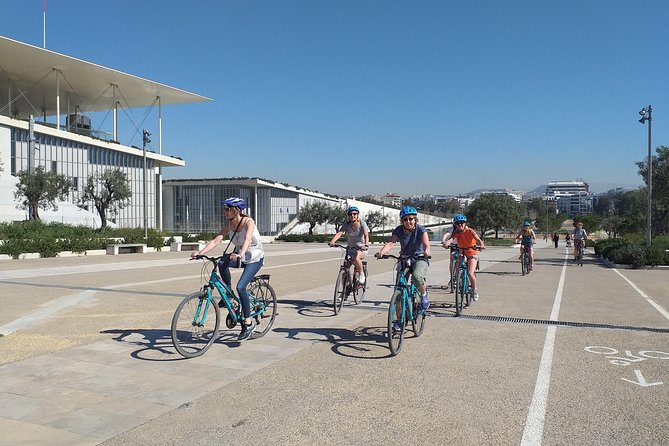 Athens City and Sea bike tour - Ancient Agora Stops: Hephaestus, Holy Apostles, and a Break From Walking