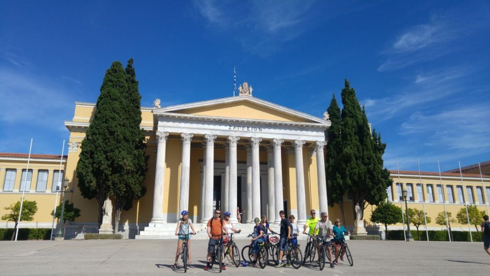 Athens: City Highlights Bike tour - National Observatory viewpoint, Thiseio’s café lanes, and Kerameikos by bike