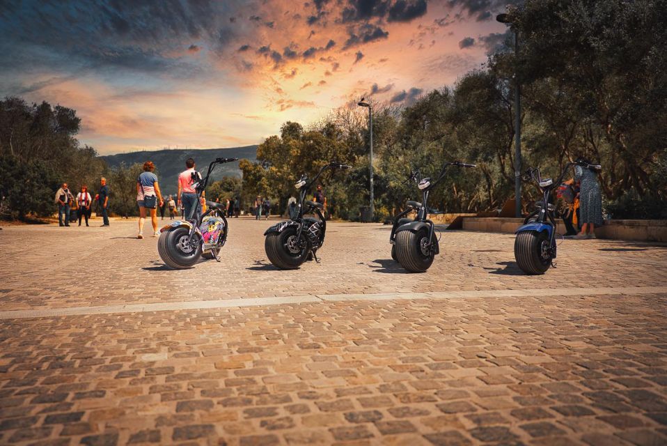 Athens: City Highlights Guided E-Scooter Tour - Plaka to Monastiraki: Tower of the Winds, a maze you can enjoy