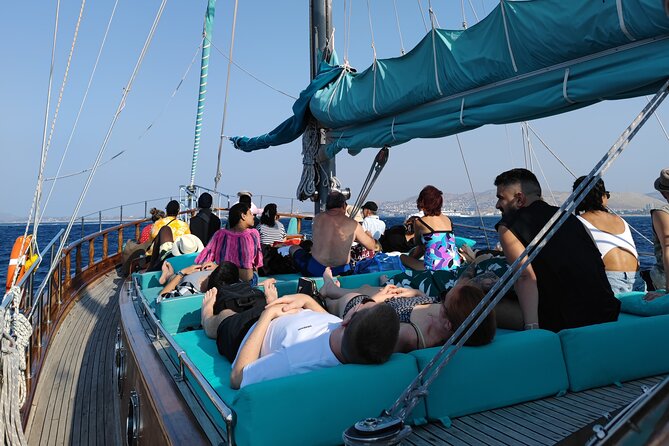 Athens cruise: Agistri, Moni/Metopi, Aegina with lunch & drinks - Agistri Island for Photos and a Bike Ride in 60 Minutes