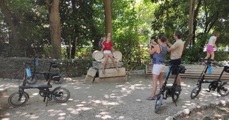 Athens: Discover the City Electric Bike Tour - Temple of Olympian Zeus and the Acropolis ride-by: views that land without waiting in lines