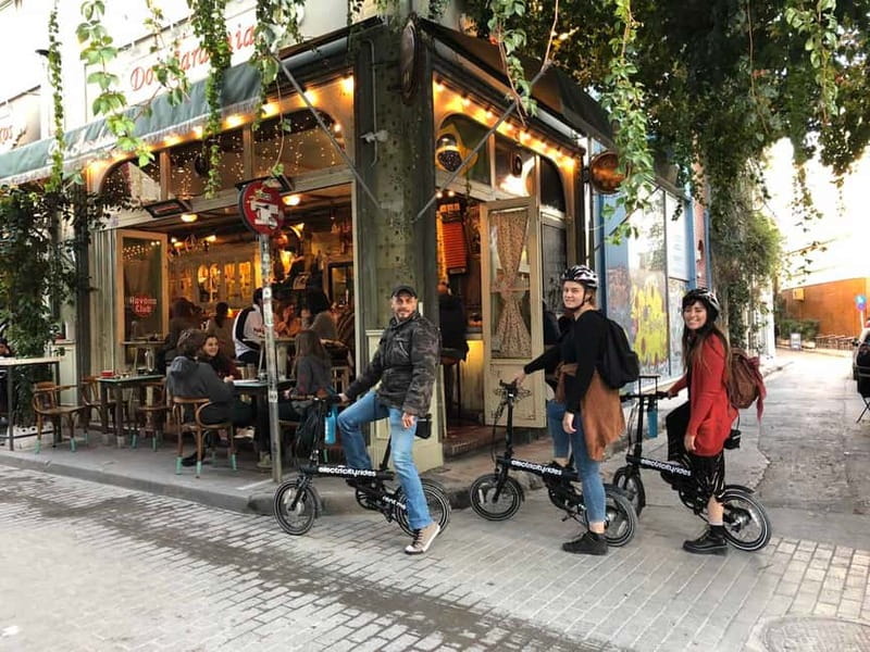 Athens: Discover the City Electric Bike Tour - Areopagus Hill break: the viewpoint moment that makes the hills feel easier