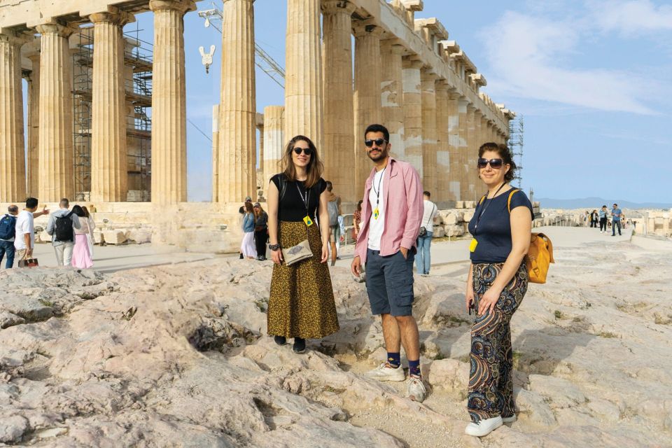 Athens: First Access Acropolis and Parthenon Guided Tour - Erechtheion Caryatids and 360 views you can actually enjoy