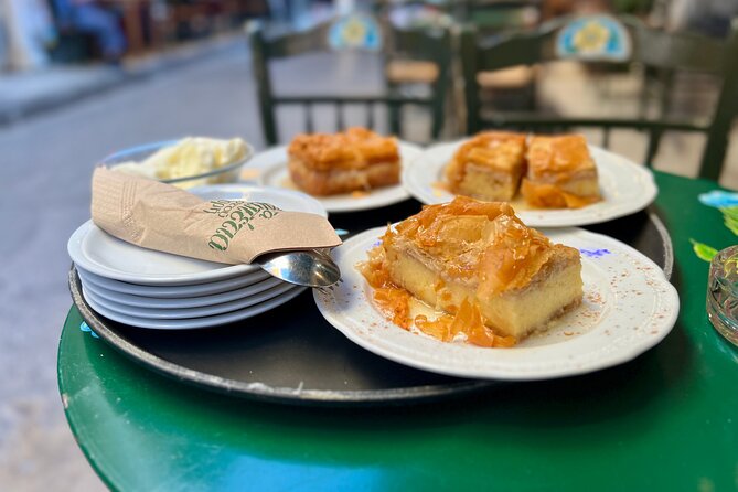 Athens Food Tour with 10+ Tastings of Greek Traditional Dishes - Stop 3: Hadrian-era Roman ruins, built in 132 CE