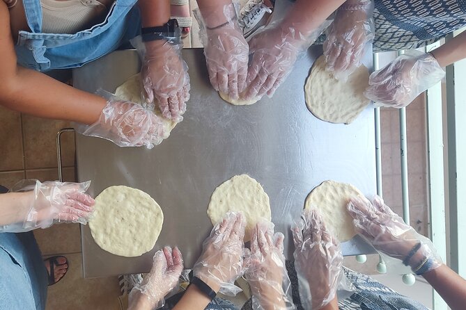 Athens Greek Cooking Class Pita Gyros from Scratch with a Local - Starters First: Spicy Feta Spread and Tzatziki From Scratch