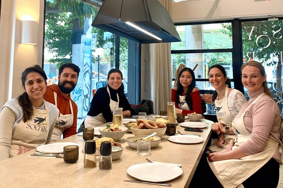 Athens: Greek Cooking Class with Meal and Drinks - Where to Go: Soybird Studio, Ground Floor, Far Right