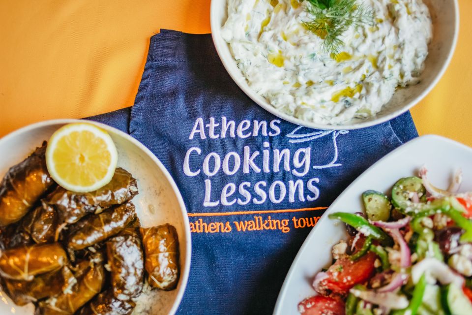 Athens: Greek Cuisine Cooking Class and 3-Course Dinner - Key things to know before you go