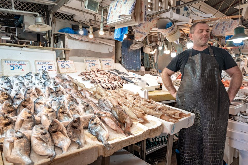 Athens: Greek Foodie Tour with Tastings - Moving Into the Meat and Fish Markets: Roasted Coffee and Deli Stops