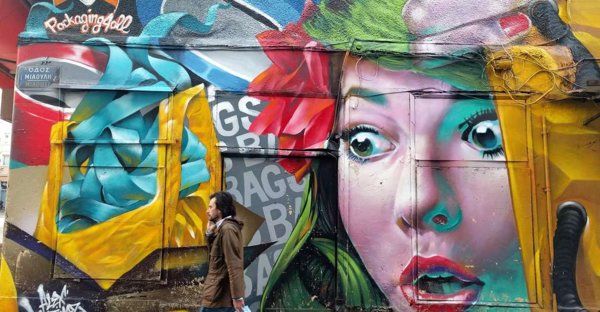 Athens: Guided Urban Street-Art Tour - Platia Iroon and Sarri: when public space turns into a message board