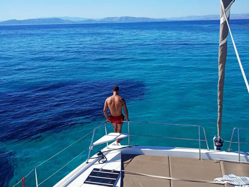 Athens: Half-Day Morning Catamaran Cruise with Meal & Drinks - Key highlights at a glance