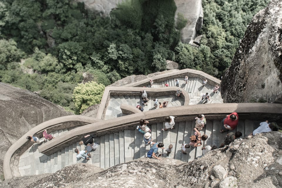 Athens: Meteora Day Trip with Audio Guide and Lunch Option - Meteora time: the story behind the rocks and the monasteries