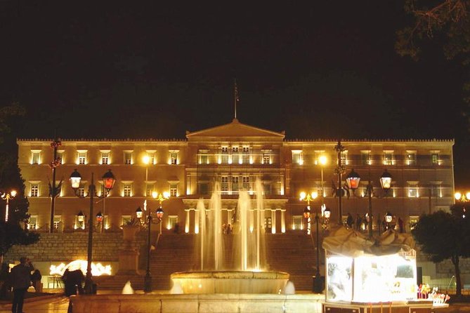 Athens Night Sightseeing Tour with Greek Dinner Show - Plaka dinner and the live floor show: where the evening really happens