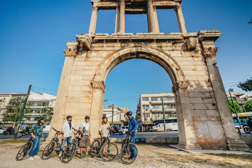 Athens: Old Town Highlights Guided E-Bike Tour - Plaka: Souvenir streets, plus Acropolis views without the headache