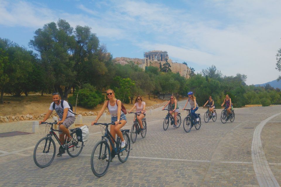 Athens: Old Town Highlights Guided E-Bike Tour - Where You Start: Acropolis Metro to an Athens by Bike office