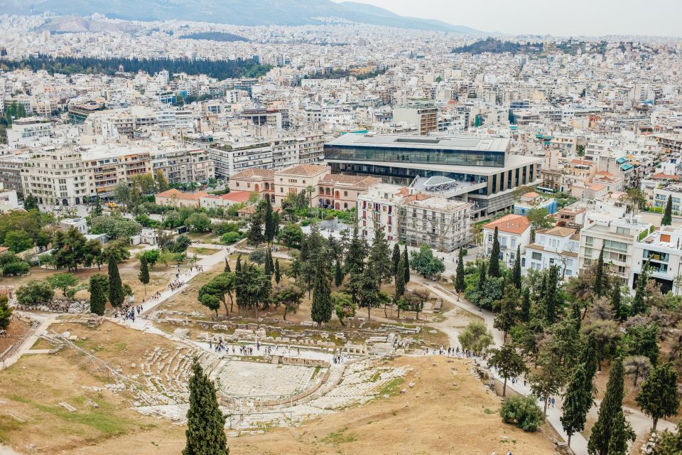 Athens: Parthenon, Acropolis and Museum Small Group Tour - Climbing the hill with a small group and working headsets