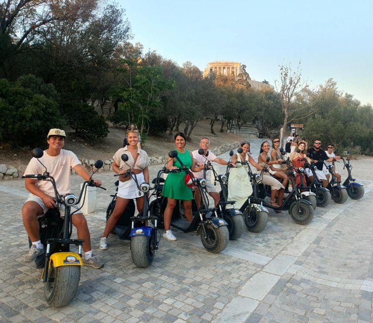 Athens: Premium Guided E-Scooter Tour in Acropolis Area - Acropolis Museum Pass-By: Close the Loop Without Waiting in Lines