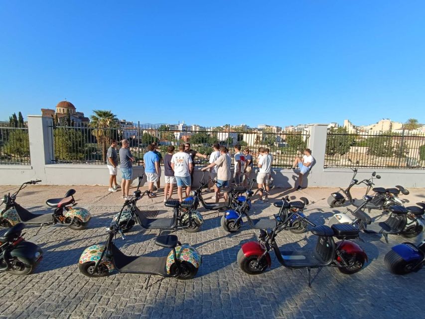 Athens: Premium Guided E-Scooter Tour in Acropolis Area - How the Athens Acropolis Area Gets Covered in Just 2 Hours