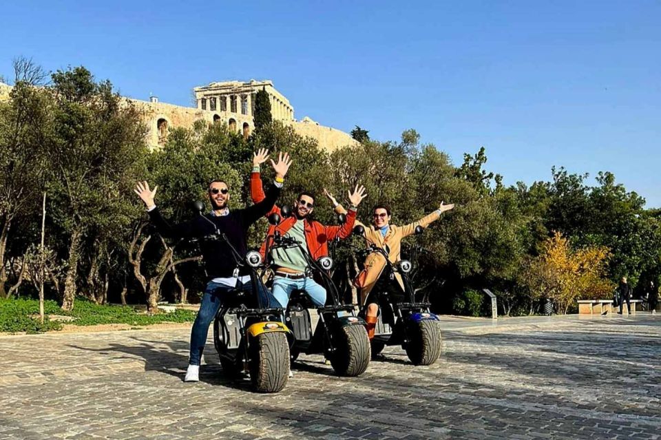 Athens: Premium Guided E-Scooter Tour in Acropolis Area - Training and Safety: Why First-Timers Don’t Stall Out