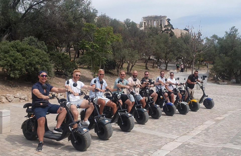 Athens: Premium Guided E-Scooter Tour in Acropolis Area - Kerameikos and the National Observatory: History Meets City Views
