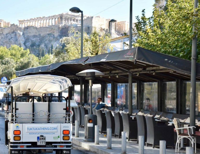 Athens: Private 3-Hour City Tour on Eco-Friendly Tuk Tuk - Pickup Around Syntagma Square: Start With Less Stress