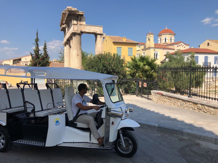 Athens: Private Evening Sightseeing Tour by Electric Tuk-Tuk - Kolonaki to the Ancient Olympic Stadium: Athens with style