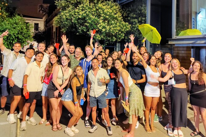 Athens Pub Crawl with 1hr Open Bar & VIP Nightclub Access - Psirri After Dark: The Core Bar-Hopping Neighborhood