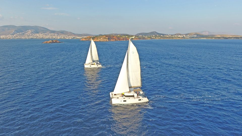 Athens: Riviera Catamaran Cruise with Meal and Drinks - Athens Riviera Catamaran: the real payoff is the mix of sea time + food
