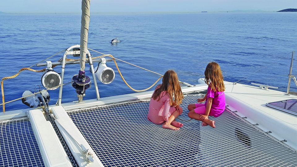 Athens: Riviera Catamaran Cruise with Meal and Drinks - Sailing time + the two swim stops: what the itinerary feels like in practice